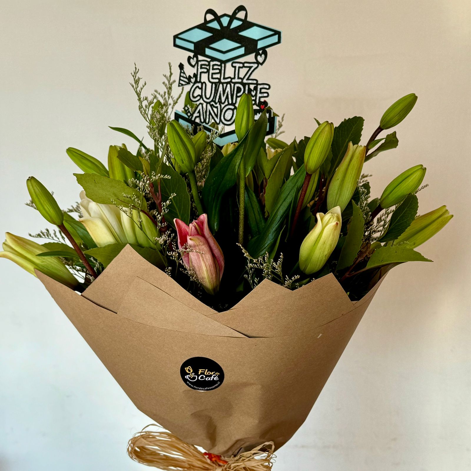 Ramo de 10 Liliums Colores Mixtos | Flor de Café WhatsApp Image 2024 09 30 at 16.01.49