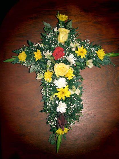 Cruz Floral de Condolencias Sin Texto | Flor de Café 10414450 838691042859320 5916097917364290691 n