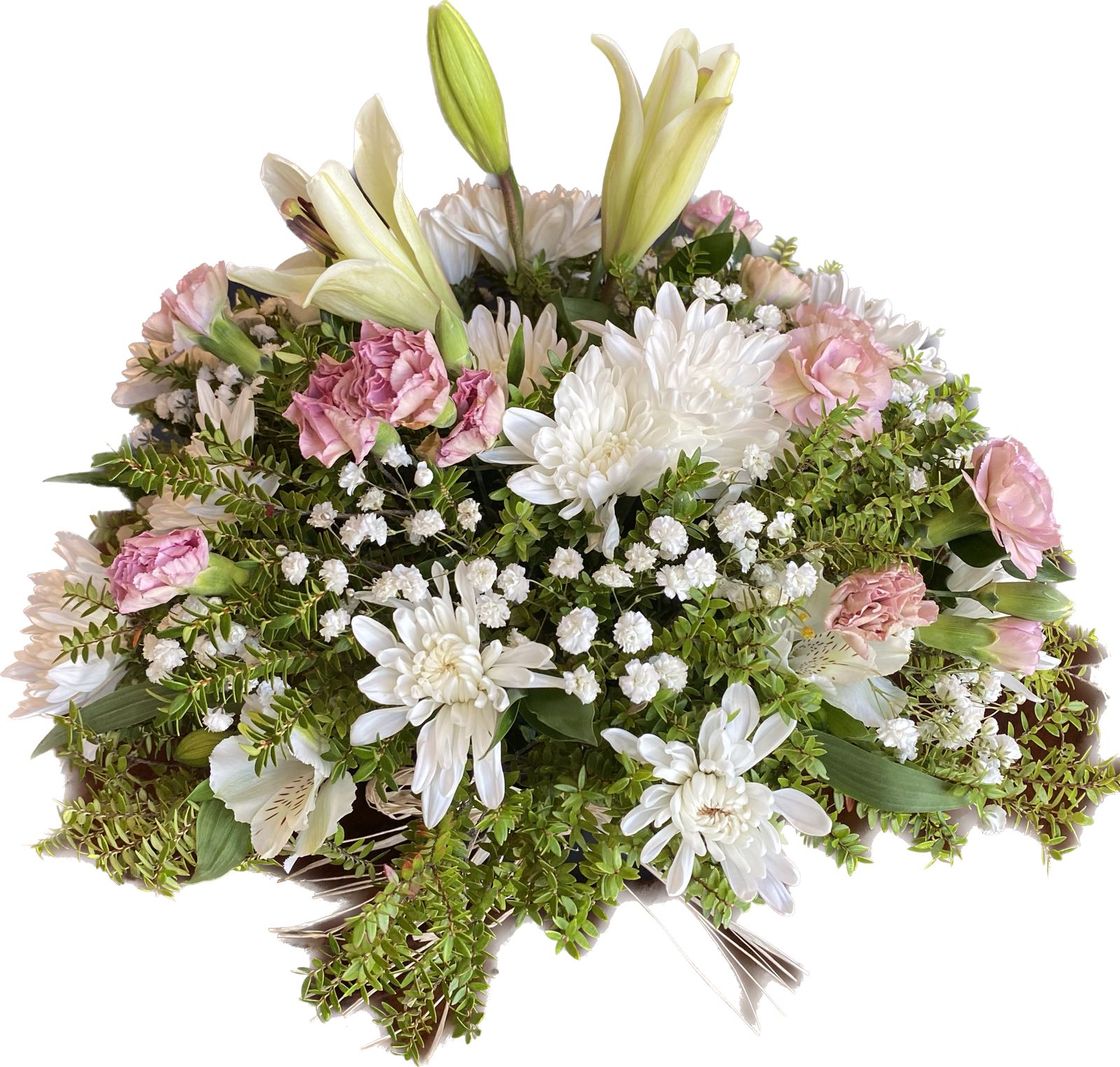 Arreglo Mini de Condolencias 2 – Flores Mixtas | Flor de Café WhatsApp Image 2023 03 23 at 10.25.59