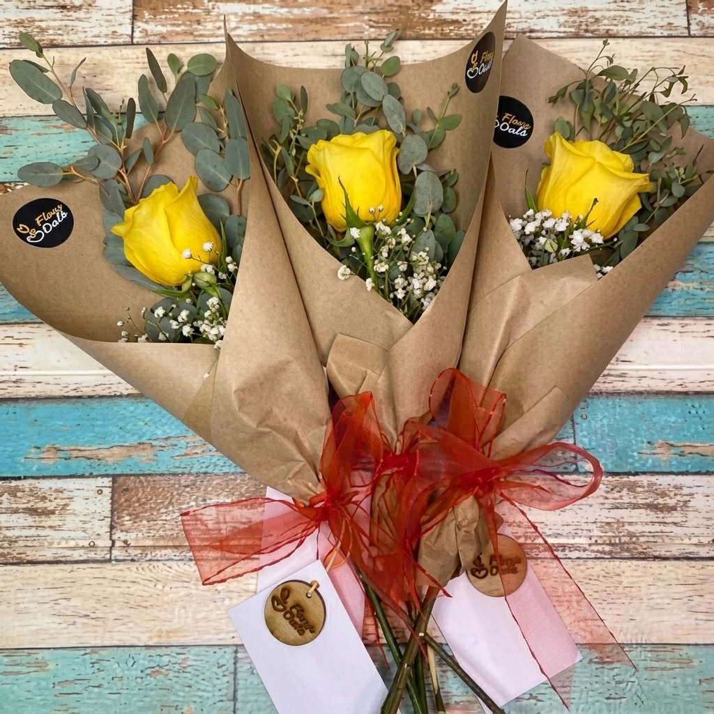 Ramo 1 Rosa 21S AMARILLO Ramo 1 Rosa 21S AMARILLO